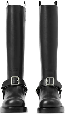 (W) Botte Haute en Cuir Burberry Saddle ''Noir'' 8075379 Lookbook (W) Botte Haute en Cuir Burberry Saddle ''Noir'' 8075379