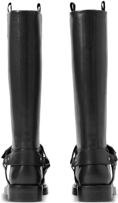 (W) Botte Haute en Cuir Burberry Saddle ''Noir'' 8075379 Shop (W) Botte Haute en Cuir Burberry Saddle ''Noir'' 8075379