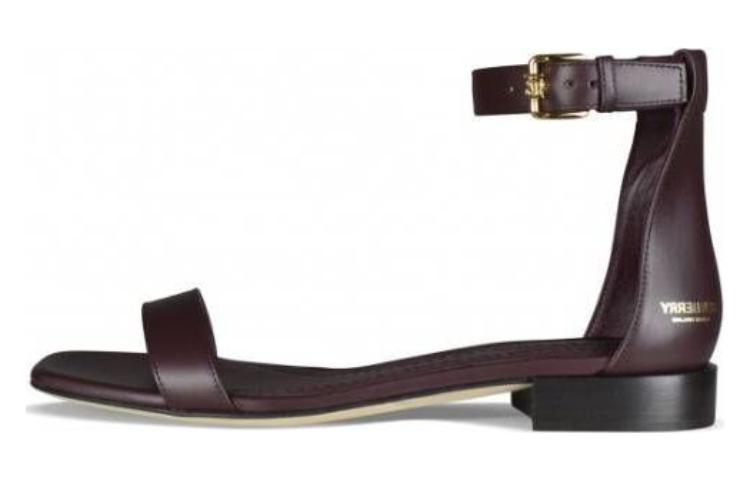 (W) Burberry Leather Sandals 'Red Simplistic CMFT'