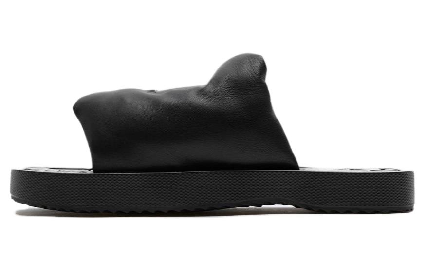 (Women) Burberry Leather Slide 'Simple Comfort Black' 80837741