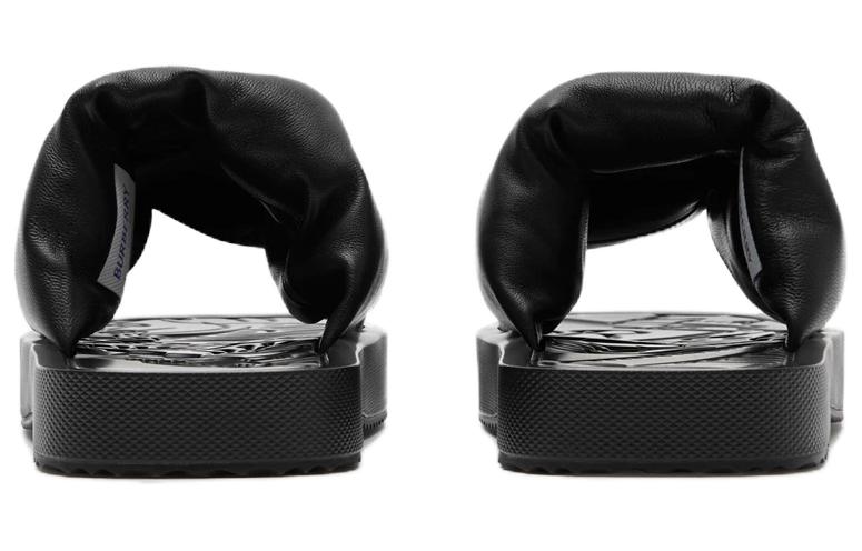 Shop (Women) Burberry Leather Slide 'Simple Comfort Black' 80837741