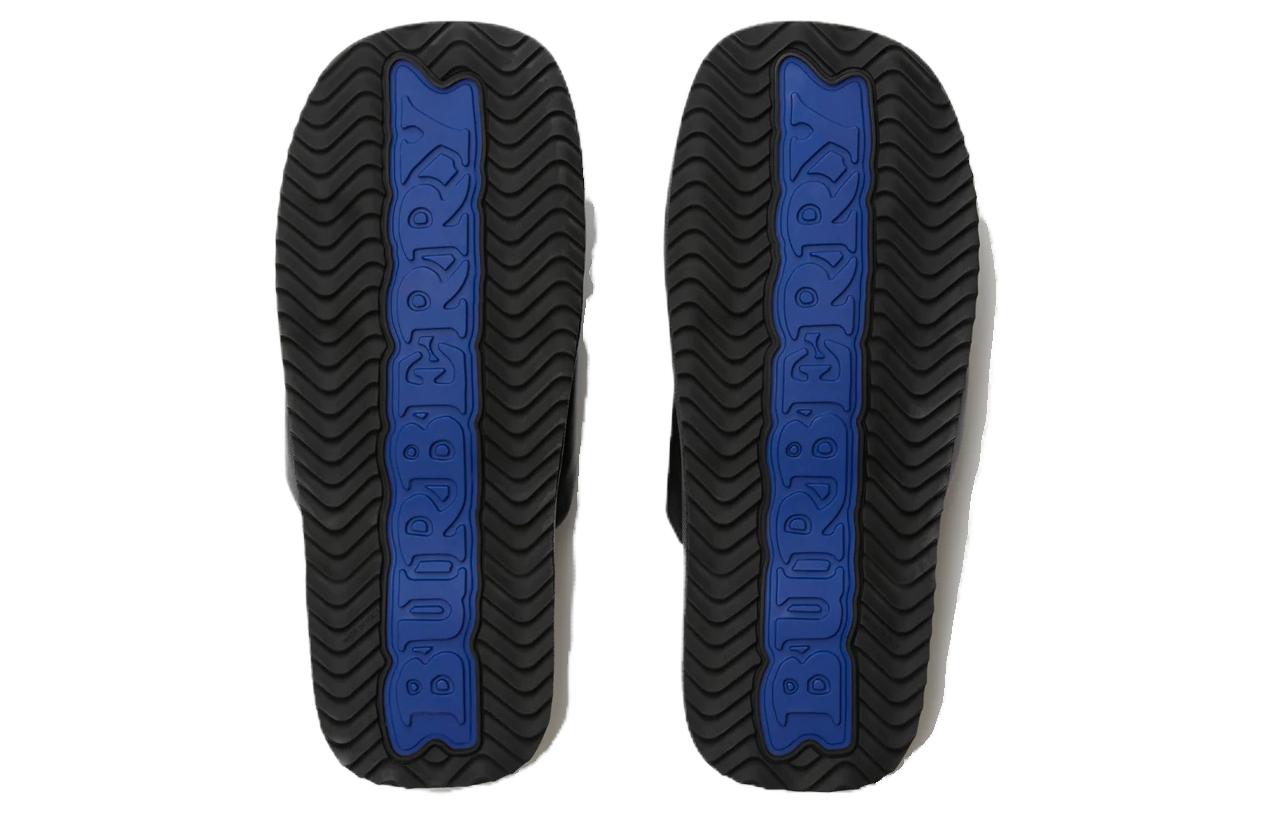 Purchase (Women) Burberry Leather Slide 'Simple Comfort Black' 80837741