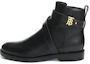 Buy (W) Burberry Leren Slip-On Laars ''Zwart Fashion'' 80423701