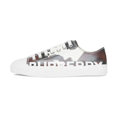 (W) Burberry Leather Sneaker 'Dark Mocha Camo Print'