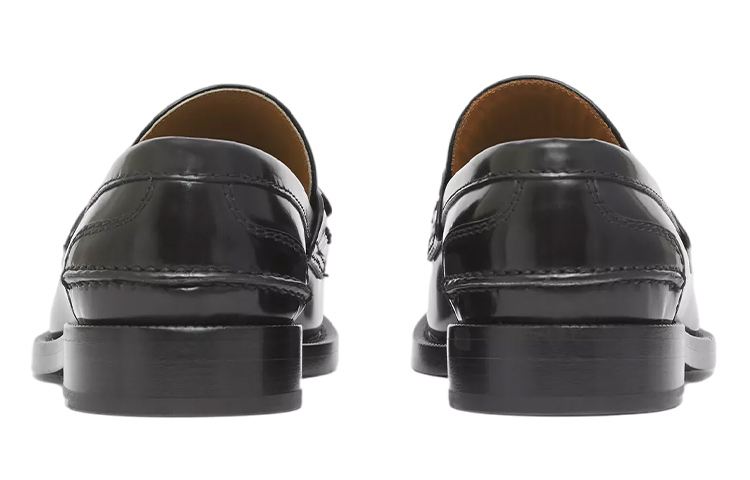 (W) Burberry Leather Sneaker 'Logo Black' 圖 4