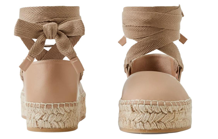 (W) Burberry Leather Sneaker 'Nude Logo' 圖 4