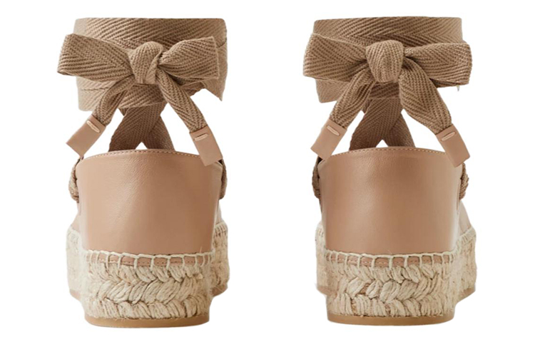 (W) Burberry Leather Sneaker 'Nude Logo' 圖 5