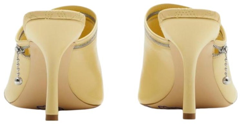 (Women) Burberry Leather Square Toe Slide 'Yellow Comfort' 80802531 Lookbook (Women) Burberry Leather Square Toe Slide 'Yellow Comfort' 80802531