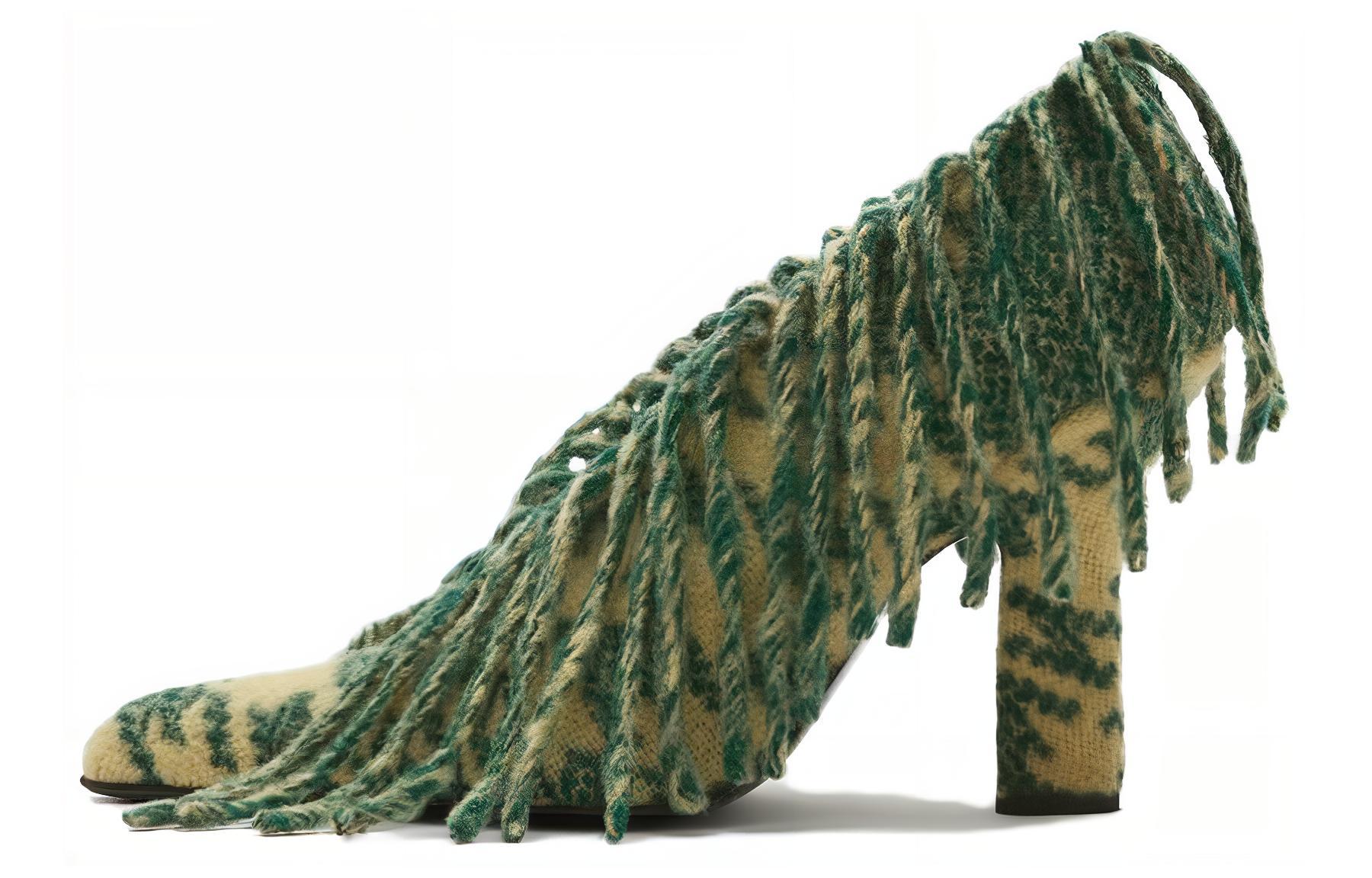 (Women) Burberry Leather Stiletto 'Sakura Grass' 80803921