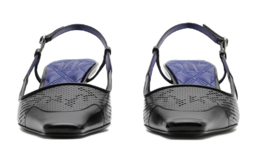 (W) Burberry Leather Stiletto 'Simple CMFT Black' 圖 3