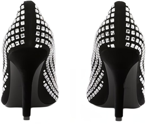 (Women) Burberry Leather Stiletto with Crystal Embellishments 'Black' 80651401 Shop (Women) Burberry Leather Stiletto with Crystal Embellishments 'Black' 80651401