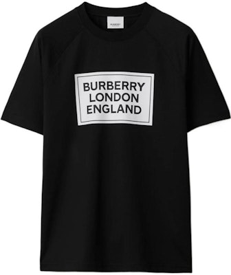 (Women) Burberry Letter Logo Applique Raglan Sleeve T-Shirt SS24 Black Crewneck Tee 80843481 Buy (Women) Burberry Letter Logo Applique Raglan Sleeve T-Shirt SS24 Black Crewneck Tee 80843481