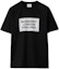 Buy (Women) Burberry Letter Logo Applique Raglan Sleeve T-Shirt SS24 Black Crewneck Tee 80843481