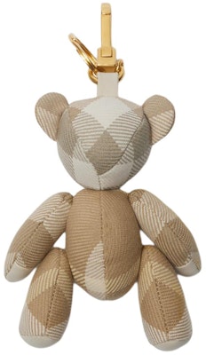 (Women) Burberry Letter Logo Keychain Grey Color 80835201 Lookbook (Women) Burberry Letter Logo Keychain Grey Color 80835201