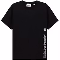 (Women) Burberry Letter Print Cotton Loose Fit T-Shirt in Black 80372911 (Women) Burberry Letter Print Cotton Loose Fit T-Shirt in Black 80372911