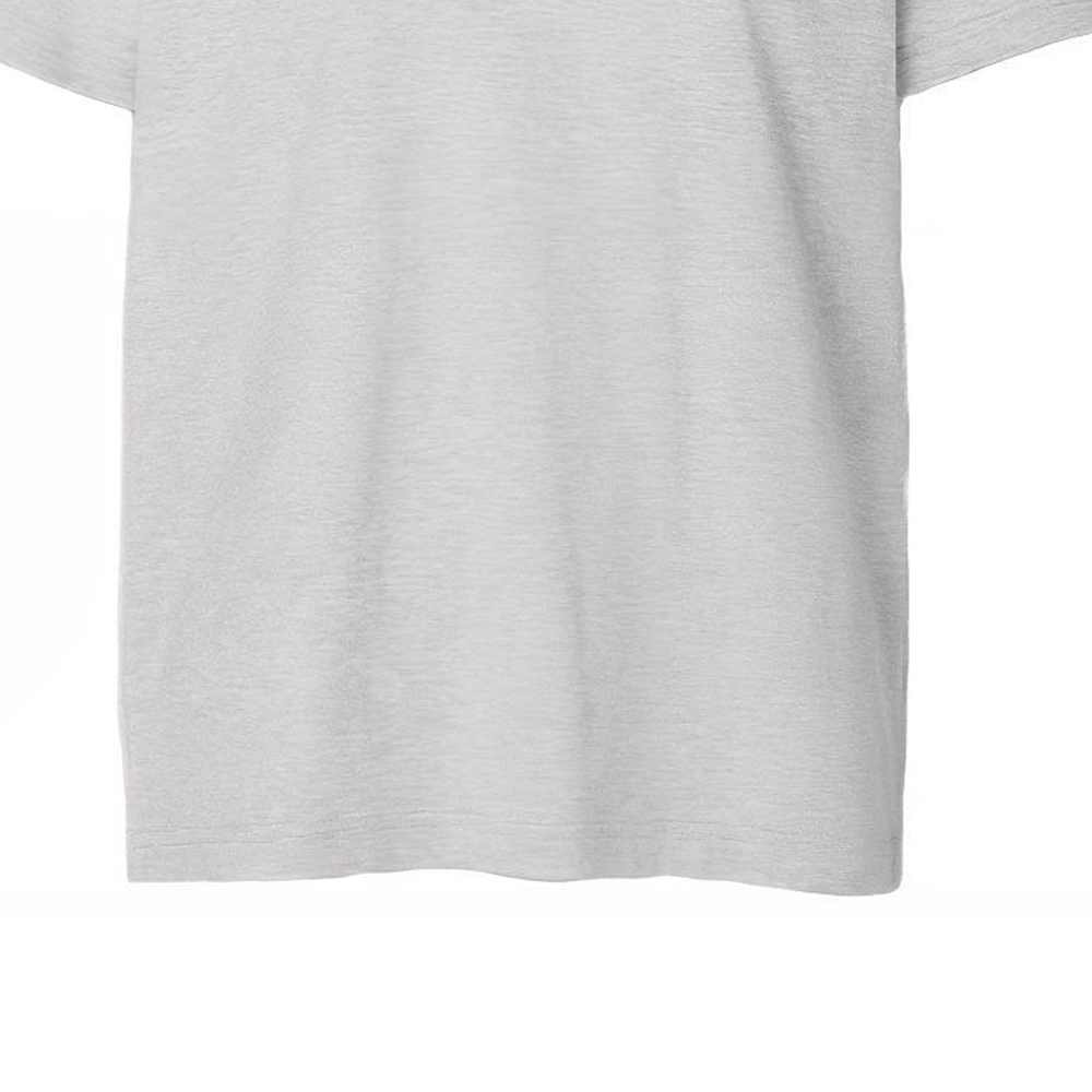 (Women) Burberry Light Ash Gray Letter Embroidered Logo T-shirt 80291411 圖 6