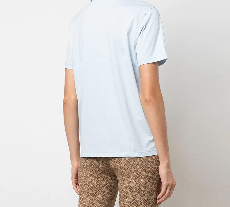 (Women) Burberry Light Blue Graphic Logo T-Shirt 80212711 圖 6