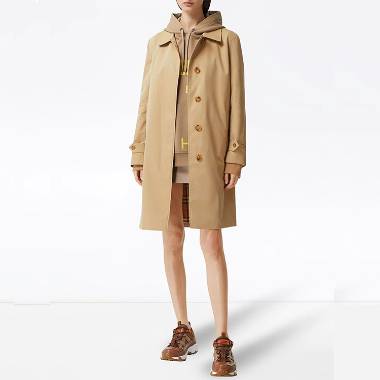 (Women) Burberry Lightweight Check Jacket - Camel 80280401 圖 4
