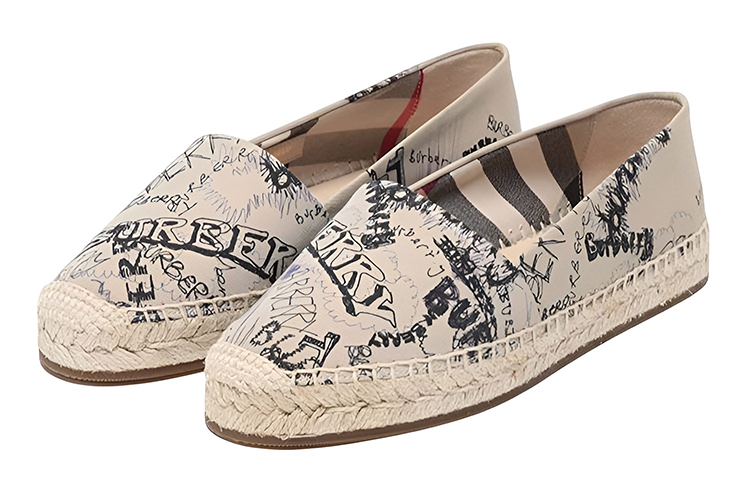 (W) Burberry Loafer 'Graffiti Beige' 圖 3