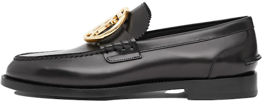 (Women) Burberry Loafers 'Black Leather Signature Pattern' 80257571 (Women) Burberry Loafers 'Black Leather Signature Pattern' 80257571