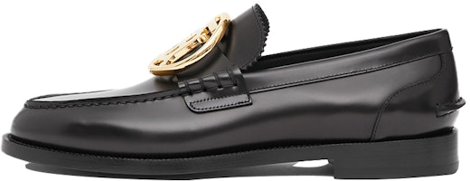 (Women) Burberry Loafers 'Black Leather Signature Pattern' 80257571 (Women) Burberry Loafers 'Black Leather Signature Pattern' 80257571