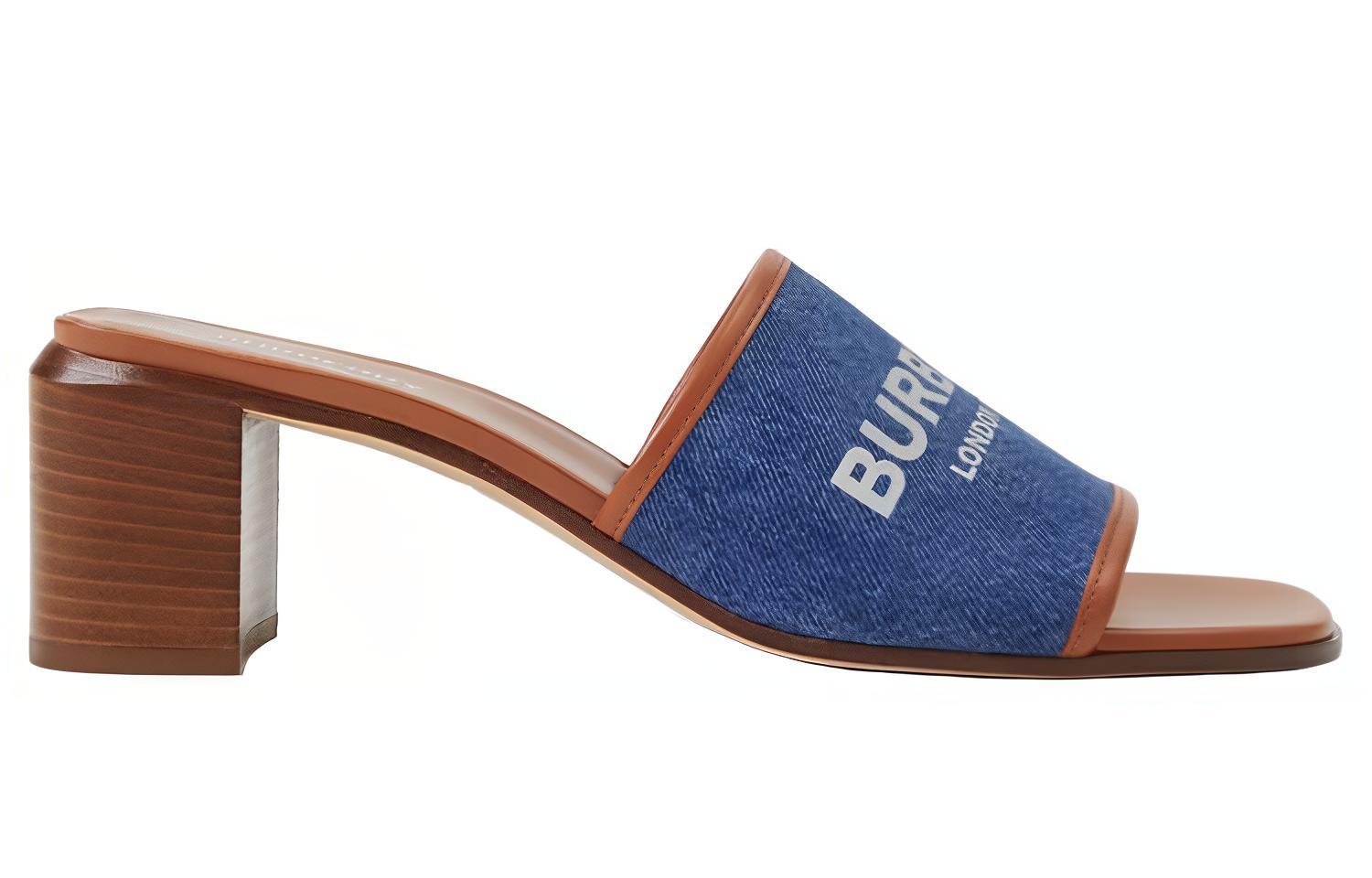 (W) Burberry Logo Chunky 'Blue Fashion Slide' 圖 2