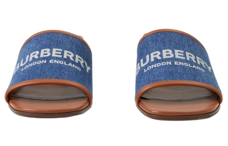 (W) Burberry Logo Chunky 'Blue Fashion Slide' 圖 3