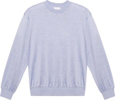 (W) バーバリー ロゴ クルーネック 長袖 ニット セーター ライトブルー 80449591 Order (W) バーバリー ロゴ クルーネック 長袖 ニット セーター ライトブルー 80449591