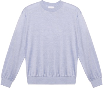 (W) 博柏利标志圆领长袖针织毛衣 浅蓝色 80449591 Order (W) 博柏利标志圆领长袖针织毛衣 浅蓝色 80449591