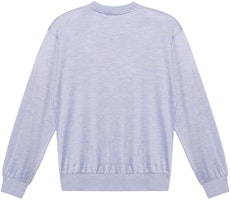 (W) バーバリー ロゴ クルーネック 長袖 ニット セーター ライトブルー 80449591 Lookbook (W) バーバリー ロゴ クルーネック 長袖 ニット セーター ライトブルー 80449591