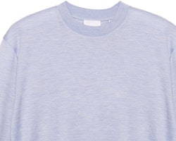 (W) バーバリー ロゴ クルーネック 長袖 ニット セーター ライトブルー 80449591 Sizing (W) バーバリー ロゴ クルーネック 長袖 ニット セーター ライトブルー 80449591