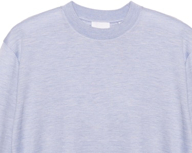 (W) 博柏利标志圆领长袖针织毛衣 浅蓝色 80449591 Sizing (W) 博柏利标志圆领长袖针织毛衣 浅蓝色 80449591