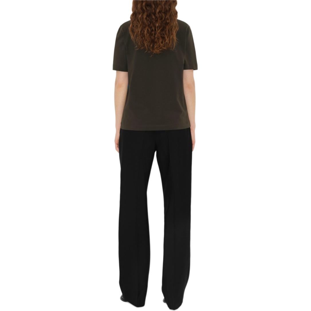 (Women) Burberry Logo Crewneck Short Sleeve T-Shirt Brown 80963771 圖 5