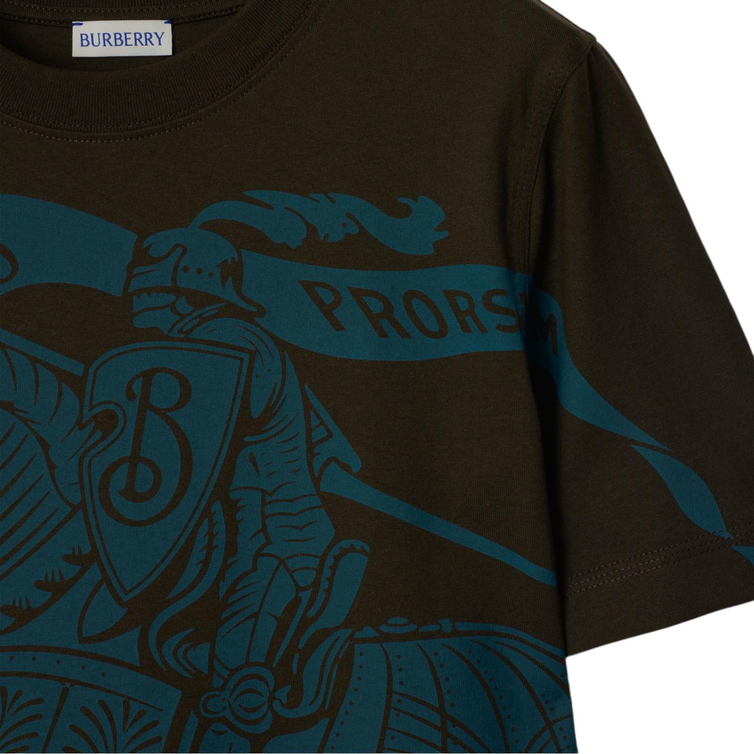 (Women) Burberry Logo Crewneck Short Sleeve T-Shirt Brown 80963771 圖 7