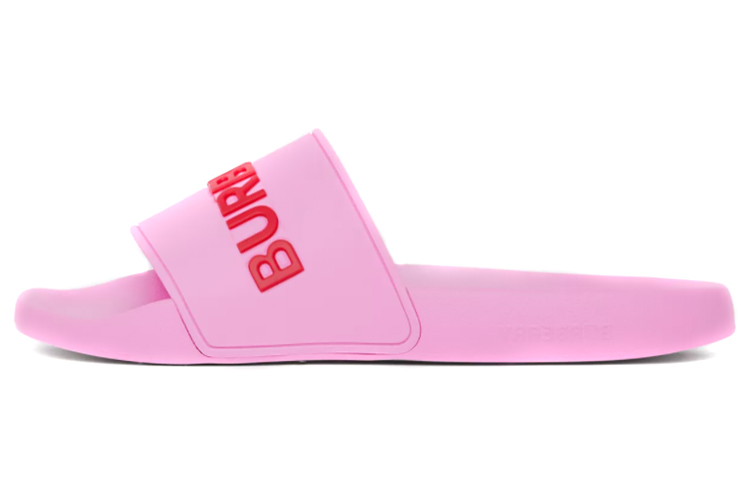 (W) Burberry Logo Detail Slide 'Fashion Pink'