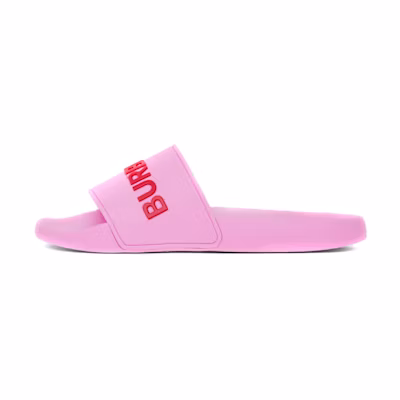 (W) Burberry Logo Detail Slide 'Fashion Pink'