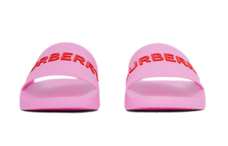 (W) Burberry Logo Detail Slide 'Fashion Pink' 圖 4
