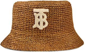(Women) Burberry Logo Embroidered Casual Bucket Hat Women’s Light Brown 8069218 (Women) Burberry Logo Embroidered Casual Bucket Hat Women’s Light Brown 8069218