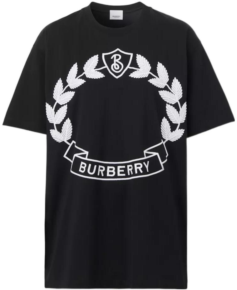 women-burberry-logo-embroidered-loose-fit-crew-neck-t-shirt-fw-22-women-black-80620701