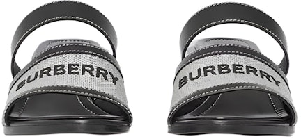 (W) 버버리 로고 가죽 샌들 (블랙) 80392491 Lookbook (W) 버버리 로고 가죽 샌들 (블랙) 80392491