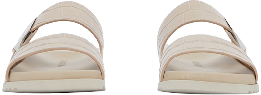 (W) バーバリー ロゴ レザー サンダル (ソフトタン) 80542841 Lookbook (W) バーバリー ロゴ レザー サンダル (ソフトタン) 80542841