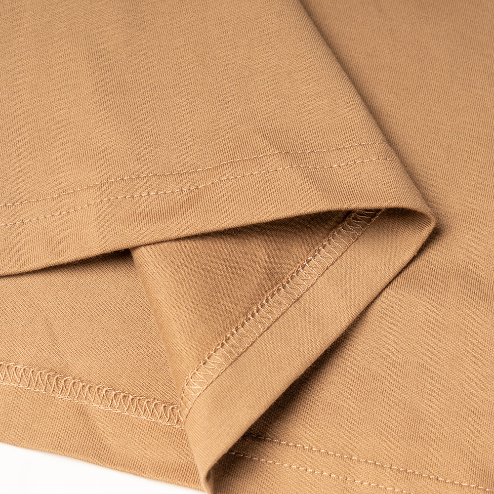 (Women) Burberry Logo Patch Crew Neck Straight Fit T-Shirt SS23  - Camel. 80657771 圖 10