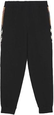 (W) Burberry Seluar Jogger Knit Plaid Logo Hitam 80460561 Order (W) Burberry Seluar Jogger Knit Plaid Logo Hitam 80460561