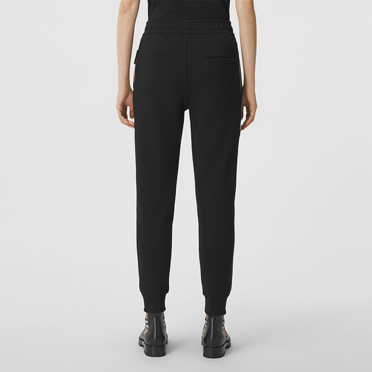 Purchase (W) Burberry Seluar Jogger Knit Plaid Logo Hitam 80460561