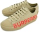 Lookbook (W) Burberry Logo Print Canvas Sneaker 'Deep Honey' Wanita 80376491