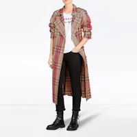 Sizing (W) Burberry 經典標誌印花圓領白色短袖T恤 40612471