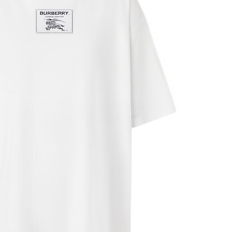 Details for (Women) Burberry Logo Print Crew Neck Short Sleeve T-Shirt FW22 Women White 80634761