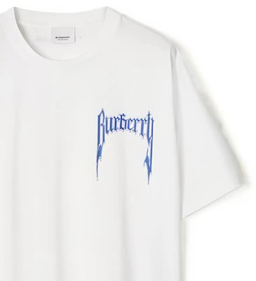 (W) 博柏利标志印花宽松圆领T恤 白色 SS23落肩款 80696121 Details for (W) 博柏利标志印花宽松圆领T恤 白色 SS23落肩款 80696121