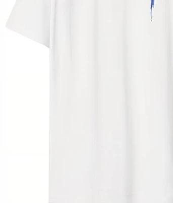 (W) 博柏利标志印花宽松圆领T恤 白色 SS23落肩款 80696121 Sizing (W) 博柏利标志印花宽松圆领T恤 白色 SS23落肩款 80696121