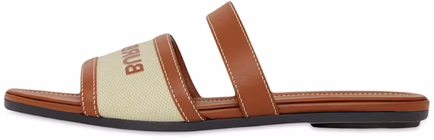 (Women) Burberry Logo Print Fashion Sandal 'Brown' 80426311 (Women) Burberry Logo Print Fashion Sandal 'Brown' 80426311